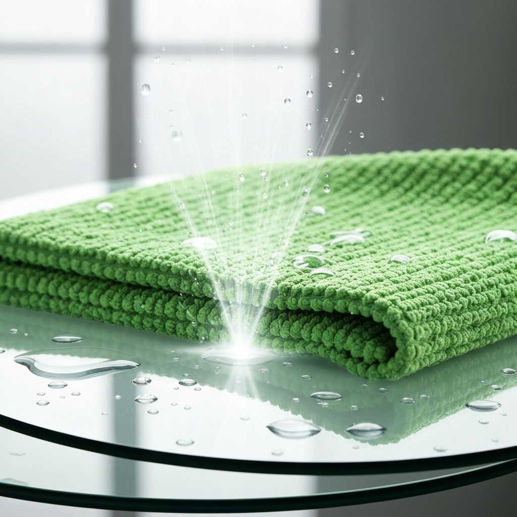 Microfaser Bambus Glastuch