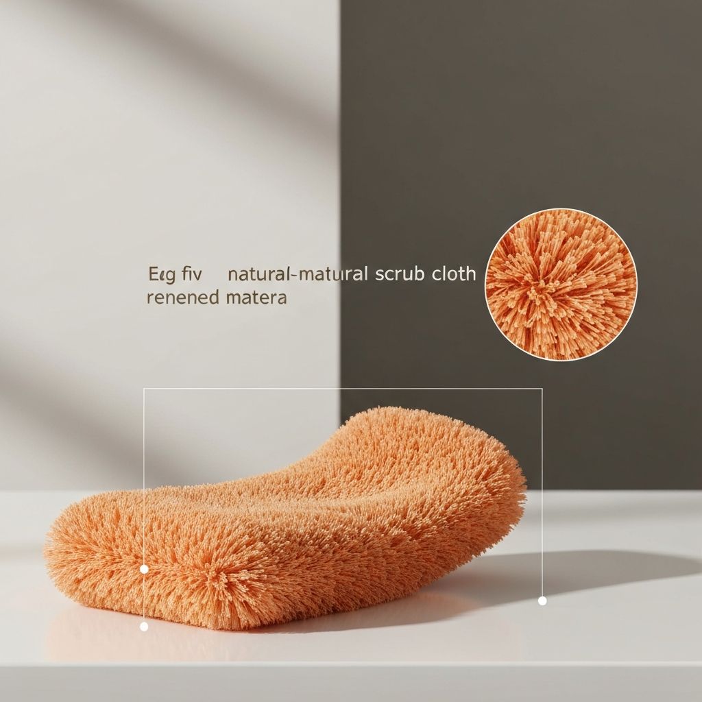 Microfaser Bambus Spültuch - Scrub