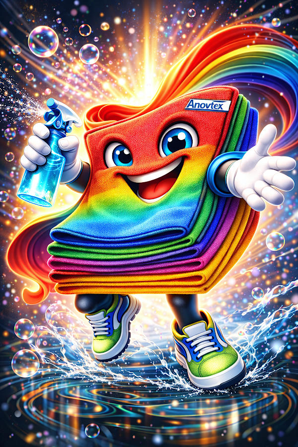 ANOVTEX Mikrofaser Maskottchen